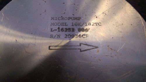 Micropump Stainless steel magnetic drive gear pump