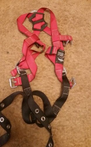 Protecta pro  1191257 fall protection full body harness  back/shoulder d-rings for sale