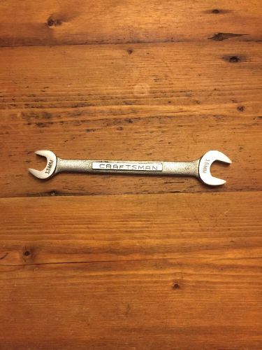 CRAFTSMAN 13 &amp; 15-MM OPEN END  WRENCH -VV-44507 VGC D4