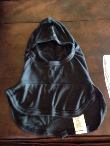NOMEX BLEND PROTECTIVE HOOD, One Size, Black, By Stanco Safety Products. NEW