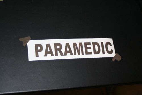 Stealth Decal, paramedic,tactical