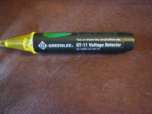 GREENLEE GT11 NON CONTACT VOLTAGE DETECTOR TESTER