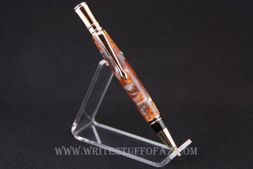 1920s Parker Duofold Inspired Twist Pen - Handmade