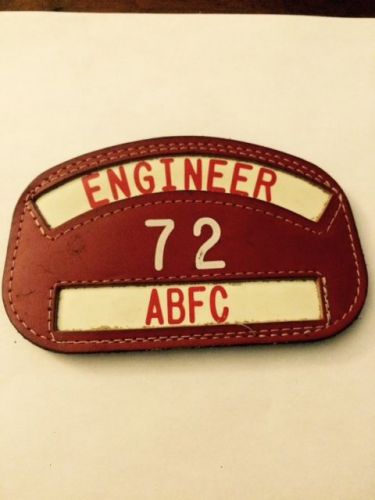 Firefighter Patch &#034;ENGINEER 72 ABFC&#034;