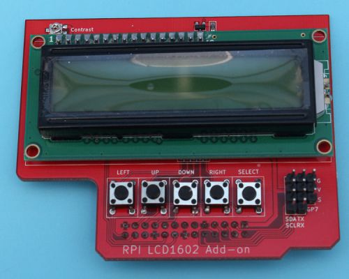 LCD1602 ADD-ON Shield LCD Display Steady For Raspberry Pi B+/B