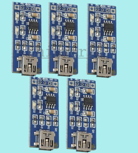 5x TP4056 1A Lithium Battery Charging Board Battery Charger Module 5V