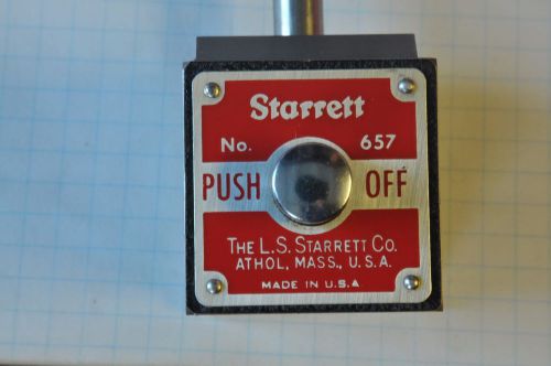 Starrett 657AA Magnetic Base Indicator Holder