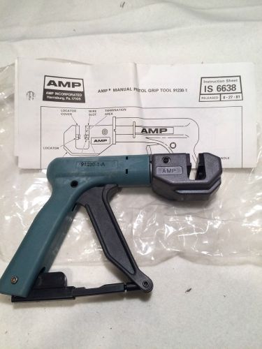 AMP 91230-1 Pistol Grip Crimp Crimper Tool – Appears To be Brand New