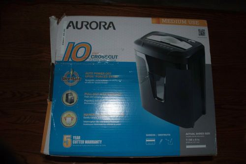 Aurura High Security 10 sheet Paper shredder