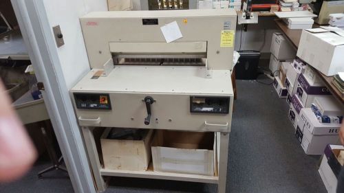 25.5&#034; Paper Cutter Triumph / Ideal 6550 A