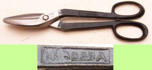 Vintage niagara buffalo no.17 tinsnips 14&#034;l tinsmith silversmith metalworking for sale