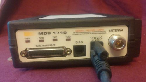 LOT of 2  MDS 1710 1710 License Band Data Radio 165mmHZ - 174mHz