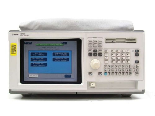 Agilent 1670G Logic Analyzer with Leads Grounds IC Clips &amp; Training Kit OPT 002