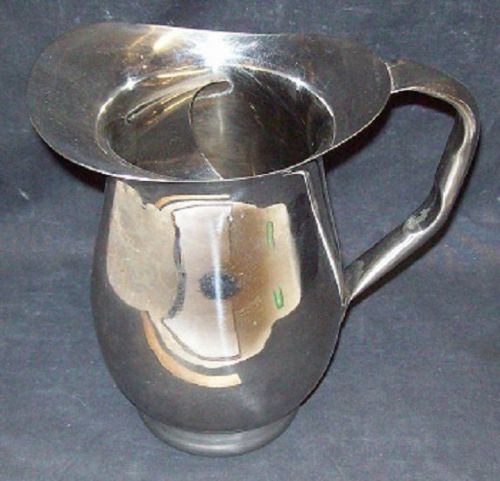 Restaurant Equipment Bar Supplies 3QT STAINLESS STEEL PITCHER WITH ICE GUARD