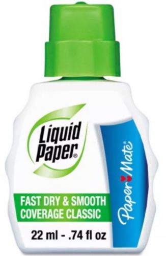 4 PACK - Paper Mate Liquid Correction Wite White Out Fluid