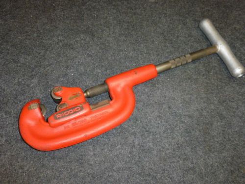 RIDGID TOOLS No. 2A / 202 PIPE CUTTER, 1/8&#034; to 2&#034; CAPACITY, VERY NICE!