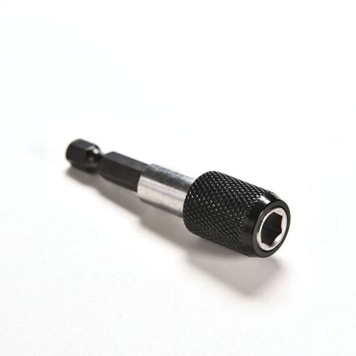 1/4&#034; Hex Shank Quick Release 60mm Drill Screw Magnetic Screwdriver Bit Holder EF