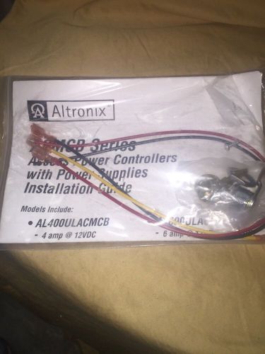 Altronix Power Supply E005 lock with two keys &amp; Power Controllers ACMCB Series