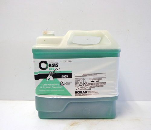 Ecolab Oasis Odor Neutralizer &amp; Air Freshener Concentrate 2.5 Gallons Industrial