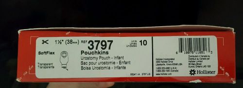 HOLLISTER pediatric urostomy pouchkins. Ref #3797.