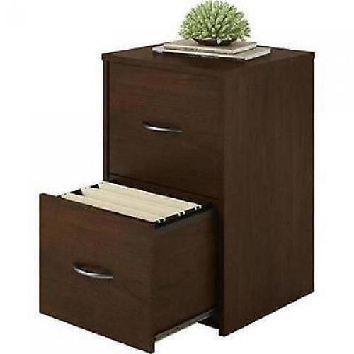 Ameriwood 2 Drawer Cabinet File Office Wood Storage Home Furniture NEW
