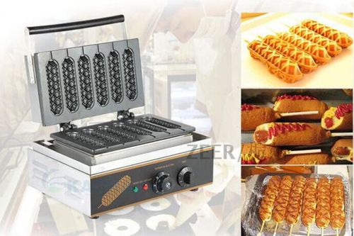CE Commercial electric muffin French hot dog making machine waffle machine