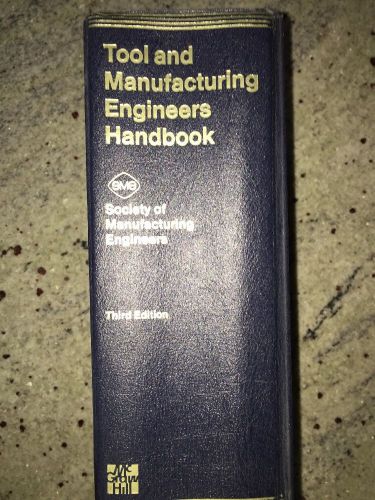 Tool and Manufacturing Handbook
