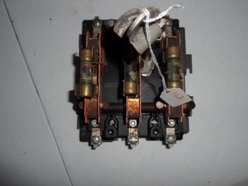 General Electric THC-31 Disconnect Switch 3 Pole 30A