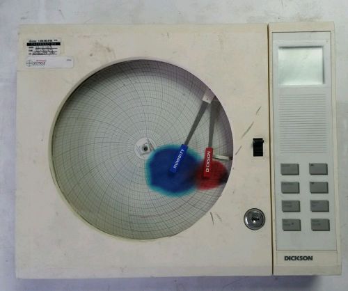 This a working Dickson Chart Recorder, THDX C1601, 8&#034;
