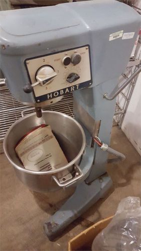 HOBART D-300T INDUSTRIAL STAND MIXER, WITH ATTACHMENTS