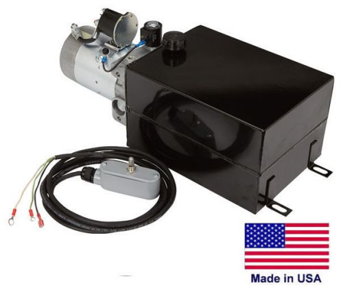 Hydraulic power unit - solenoid operation  single acting  12v dc - 2,500 psi for sale