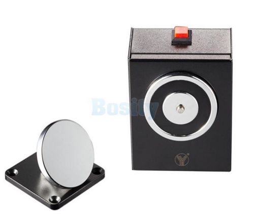 12V / 24V Wall Mount Door Stopper Holder Retainer Door Magnetic Lock YD-604