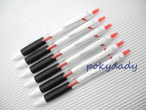 (6 Pens Set) Uni-Ball Jetstream SXN-155 0.5mm roller ball point pen Red