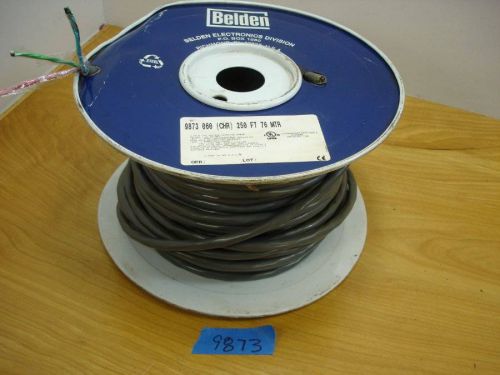 Belden 9873 3 pr 20awg shielded cable computer audio 200 ft partial wire spool for sale
