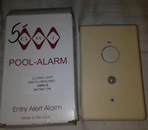 GRI Surface Mount 289-2 Pool-Alarm Entry Alert Alarm Pool Guard Safety