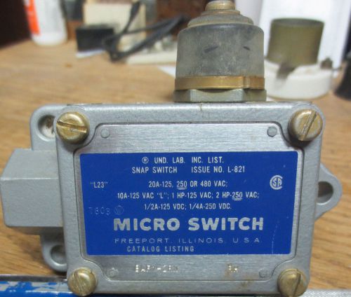 Micro Switch Snap switch Freeport Il