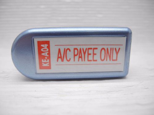 A/C Payee Only Deskmate Pre-inked stock stamp RED (KE-A04)