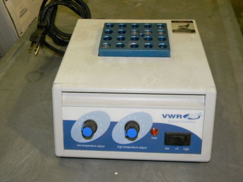 VWR Standard Heatblock I, Model 949030, Cat. 13259-030,  13259-286 20 Well Block
