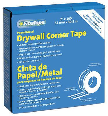 Flexible Metal Corner Tape-100&#039; FLXMTL CORNER TAPE