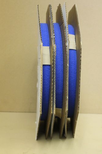 Velcro Loop, 1&#034; wide x 150 yds, Blue, Sew on, AA55126,  Lot of three 50yd rolls