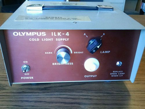 Olympus ILK - 4 cold light supply