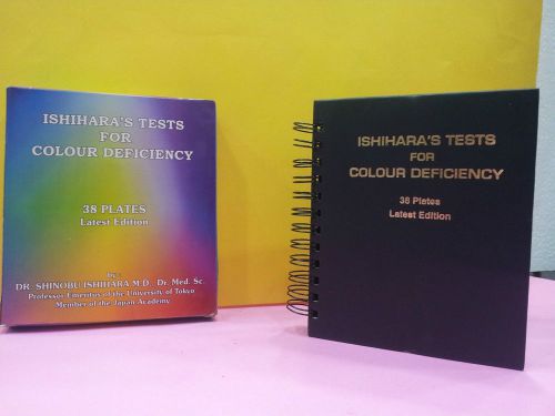 Best Quality Ishihara Book Medical Specialties Ophthalmology &amp; Optometry
