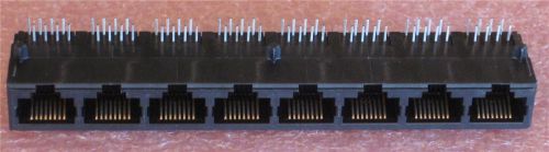 RJ45 8 PIN 8 POSITION RIGHT ANGLE JACK ASSEMBLY MODULE
