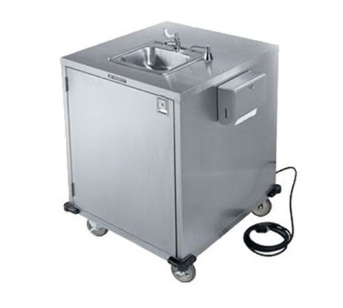Lakeside 9600 hand washing station mobile cold water faucet 5-gallon fresh... for sale
