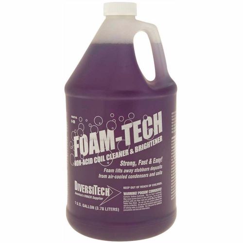 Diversitech 8-EB Foam-tech Non-acid Coil Cleaner, 1 Gallon, 4 Per Case