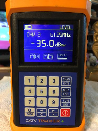 Orbital tracker otm-750 catv signal meter for sale