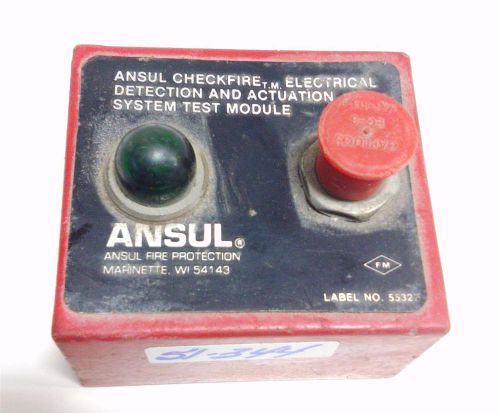 ANSUL FIRE PROTECTION CHECKFIRE ELECTRICAL DETECTION SYSTEM TEST MODULE