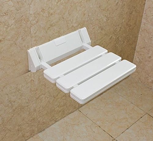 Hot!!! Foldable Shower/Bath Seating Chair Wall-mounted Drop-leaf Stool