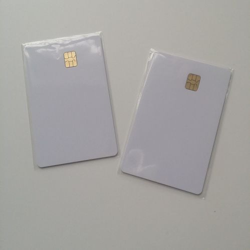 5pcs iso7816 rfid contact sle 4442 chip pvc smart card inkjet printable ic card for sale