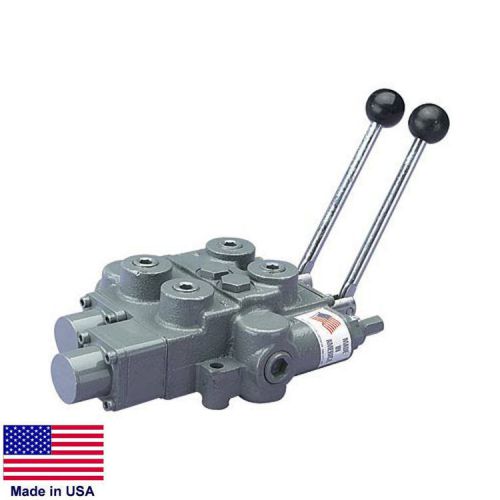 HYDRAULIC SPOOL CONTROL VALVE 4 Way - 3000 PSI - 25 GPM - 3/4&#034; Inlet/Outlet